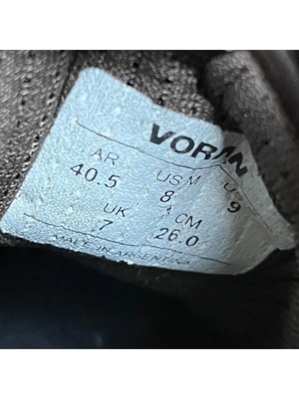 Voran Sportsafe Energy 910 Mens Size 8 Brown Composite Toe Safety Work Boots